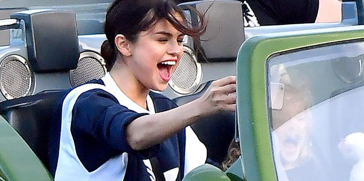 Selena Gomez looks loved up with The Weeknd at Disneyland