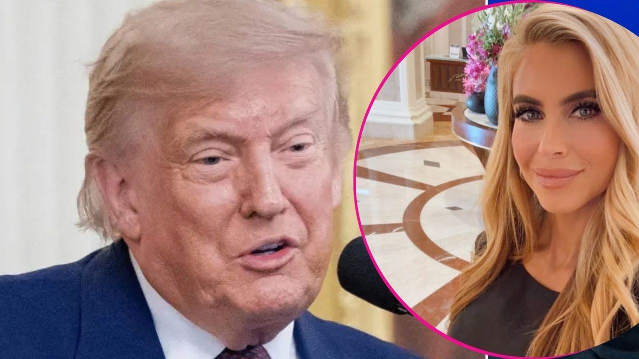 image of trump and Katie Zacharia