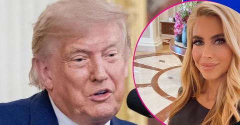 image of trump and Katie Zacharia