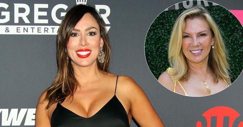 Kelly Dodd On Red Carpet Ramona Singer Inset