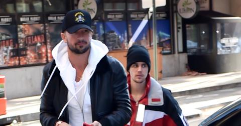 Justin Bieber is seen with his Pastor friend Carl Lentz in Brooklyn