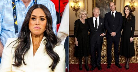 queen elizabeths friends comments meghan markle sparked new war royal family