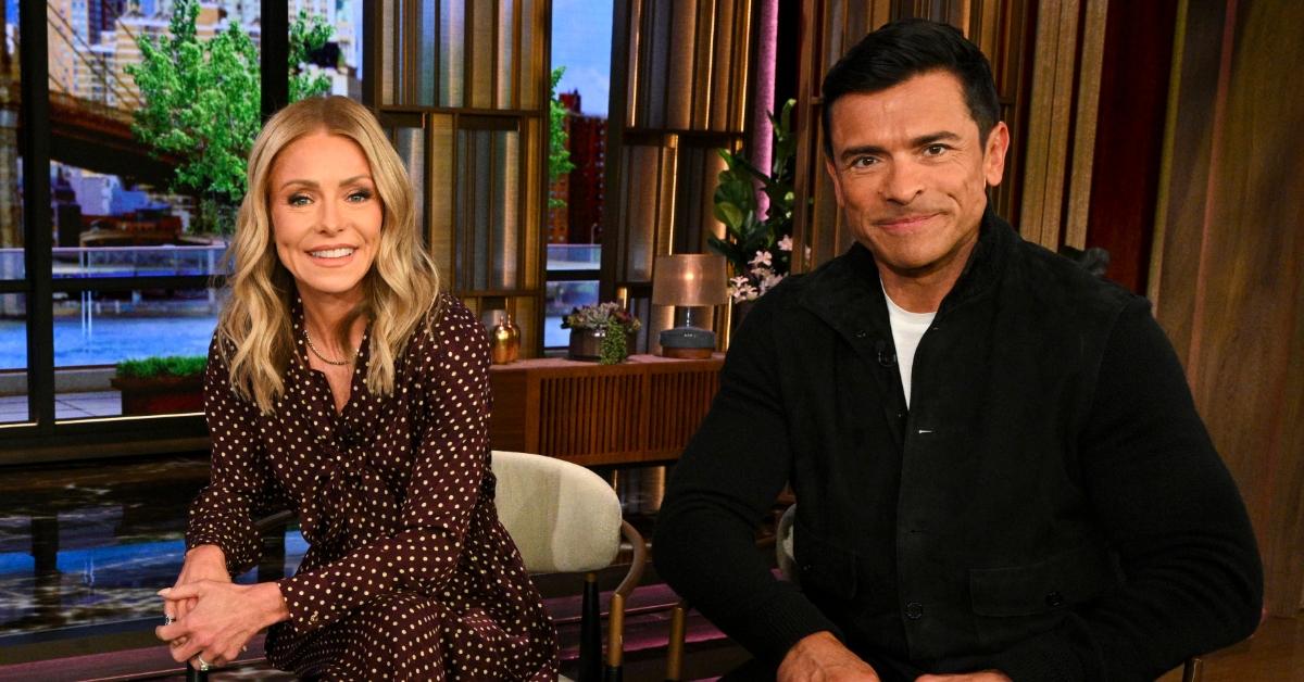 Image of Kelly Ripa and Mark Consuelos have both taken time off this summer.