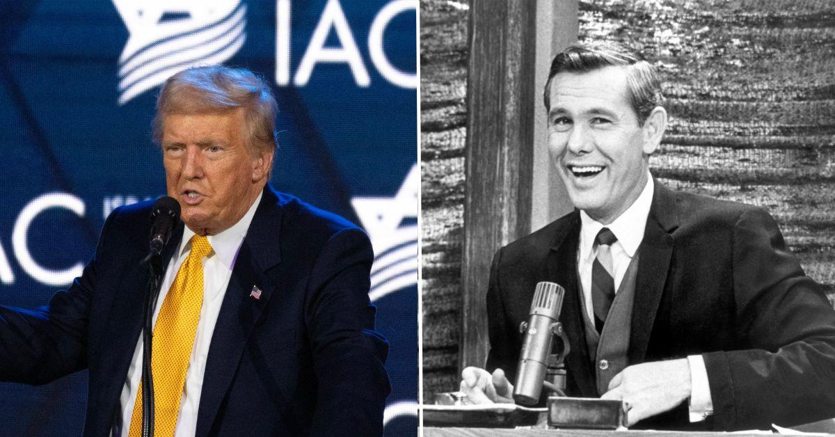 donald trump mocked johnny carson