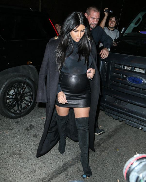 Bare Bump! Kim Kardashian's Most Naked Maternity Fashion