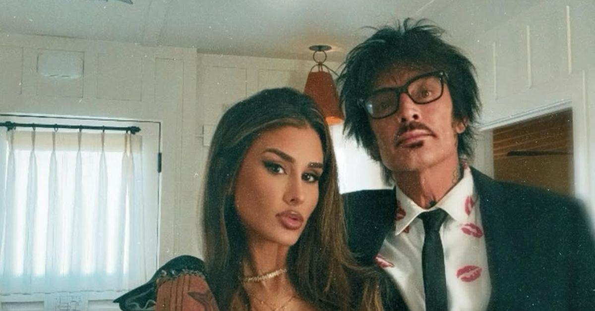 Photo of Tommy Lee and Brittany Furlan. 
