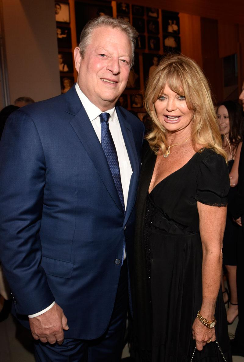 Goldie Hawn and Al Gore at UCLA Institute of the Environment and Sustainability Annual Gala