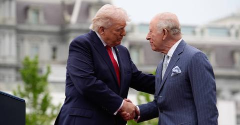 pic of Donald Trump & King Charles.