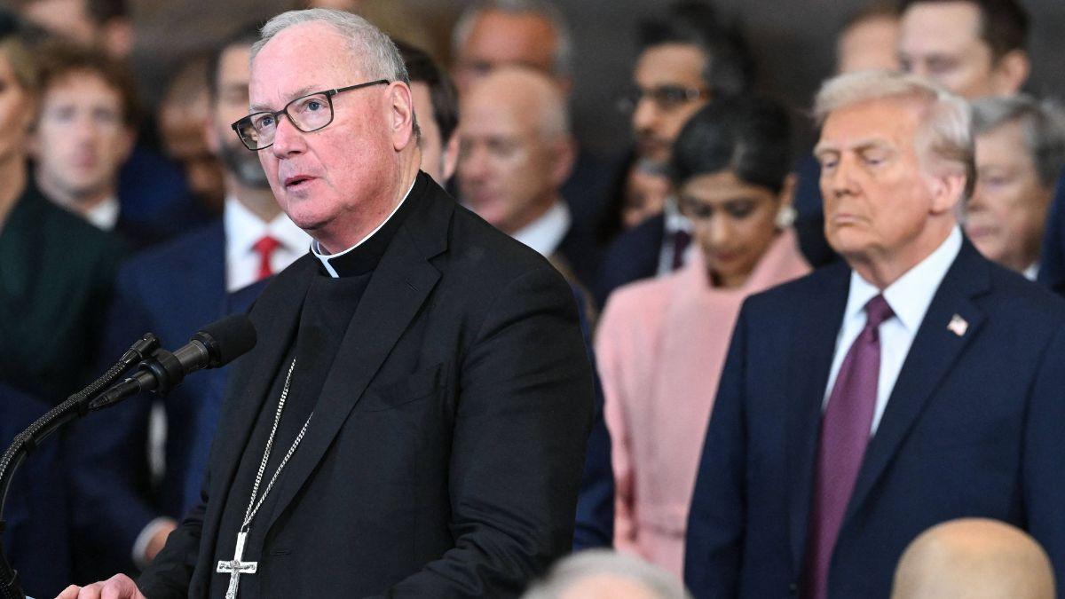 image of Cardinal Timothy Dolan slammed J.D. Vance's remarks at the time as 'very nasty' and 'inaccurate.'