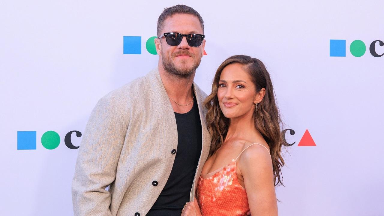 Photo of Dan Reynolds and Minka Kelly.