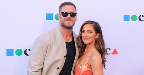 Photo of Dan Reynolds and Minka Kelly.