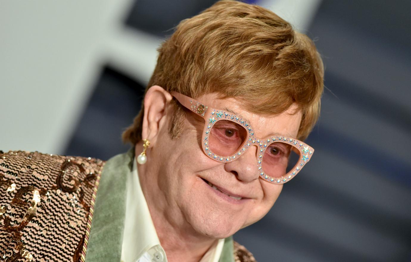 Elton John attended the 2019 Vanity Fair Oscar Party Hosted By Radhika Jones at Wallis Annenberg Center for the Performing Arts on February 24, 2019 in Beverly Hills, California