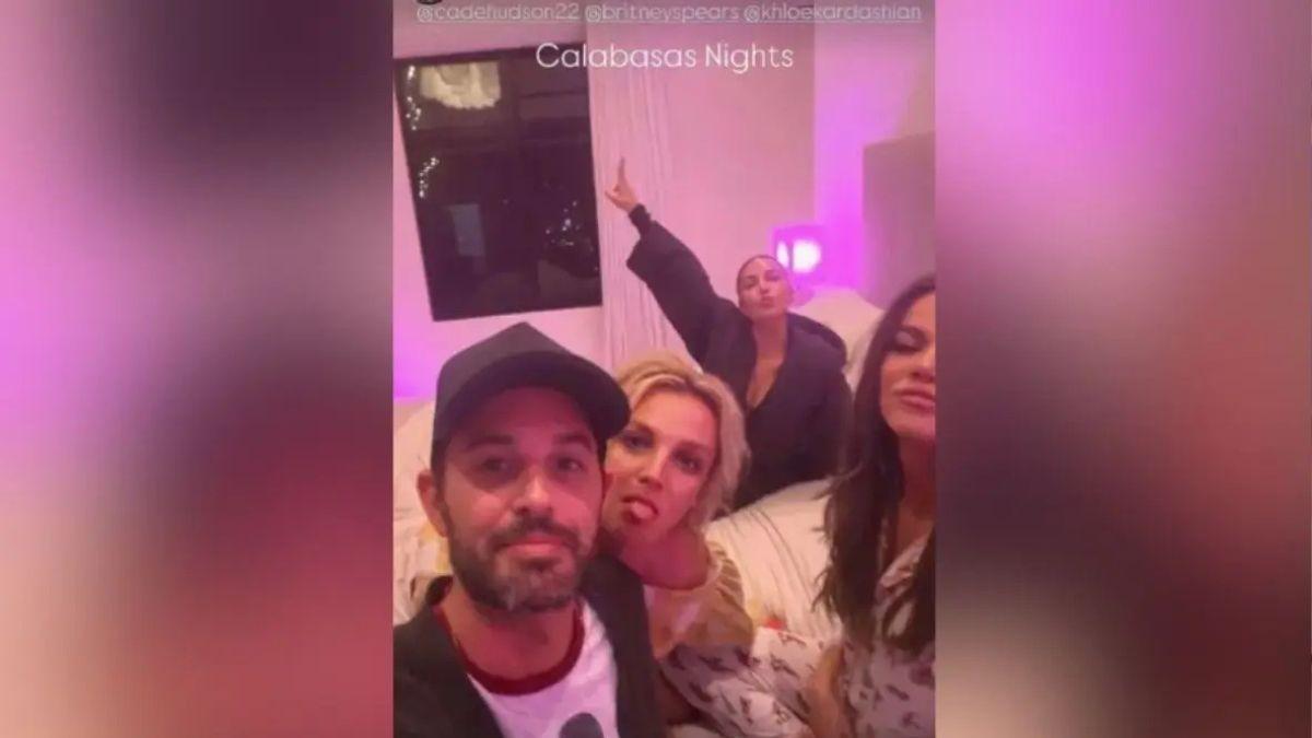 image of Britney Spears and Kardashians 