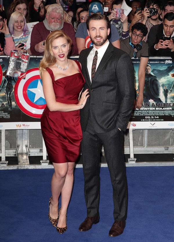 Chris evans scarlett johansson