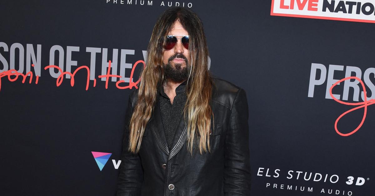 billy ray cyrus son trace barely recognizes father inauguration