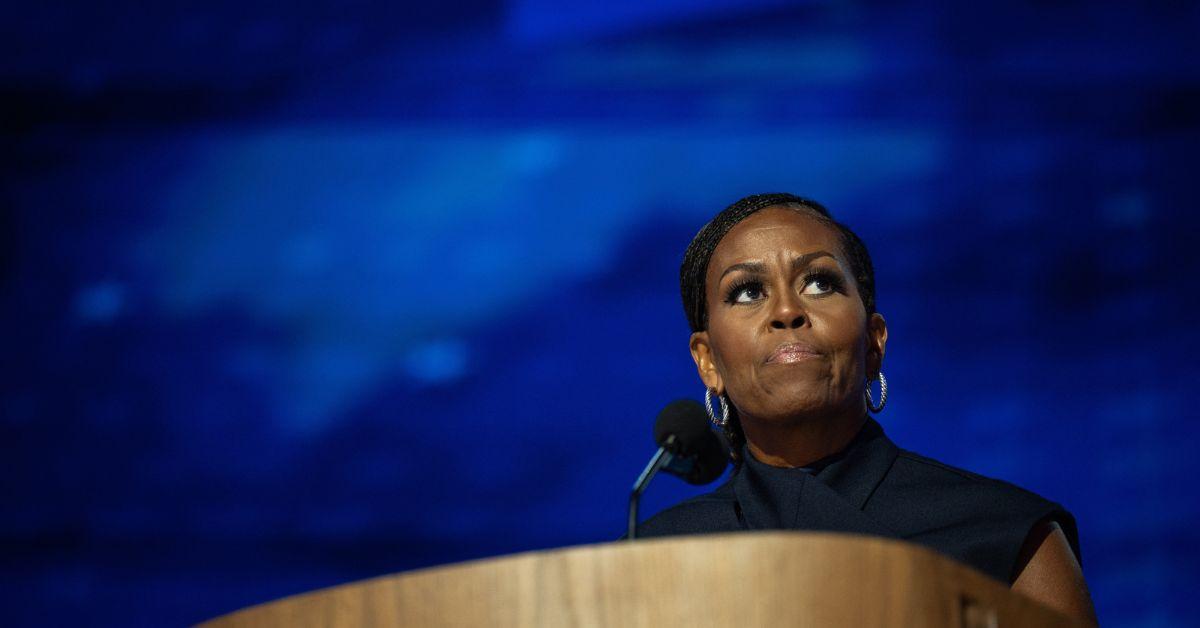 photo of Charlie Kirk previously suggested that Michelle Obama was an 'affirmative action' pick based on the color of her skin