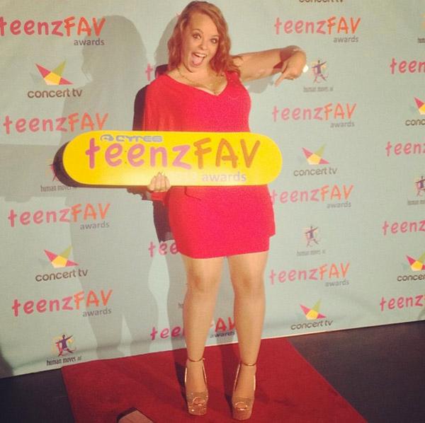 Catelynn lowell teenzfav awards