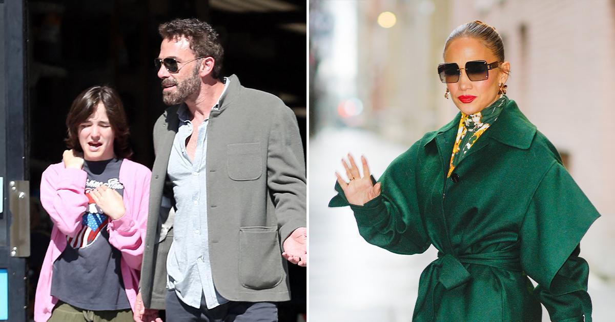 ben affleck steps out daughter seraphina jennifer lopez focused career pp