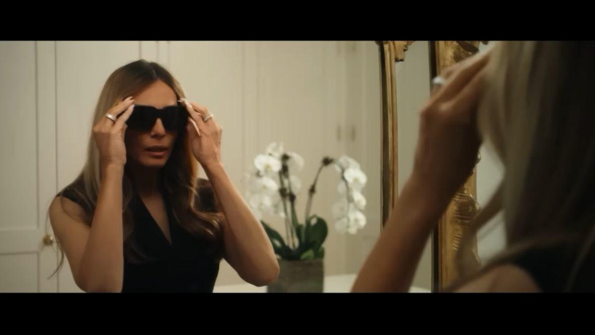image of Donald Trump promoted Melania Trump's documentary online.