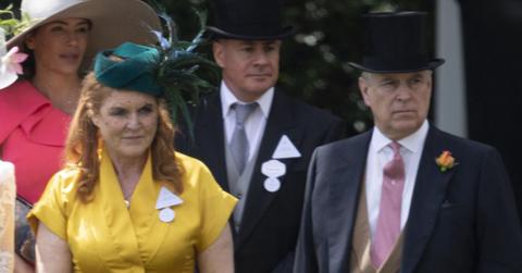photo of Sarah Ferguson and Prince Andrew.