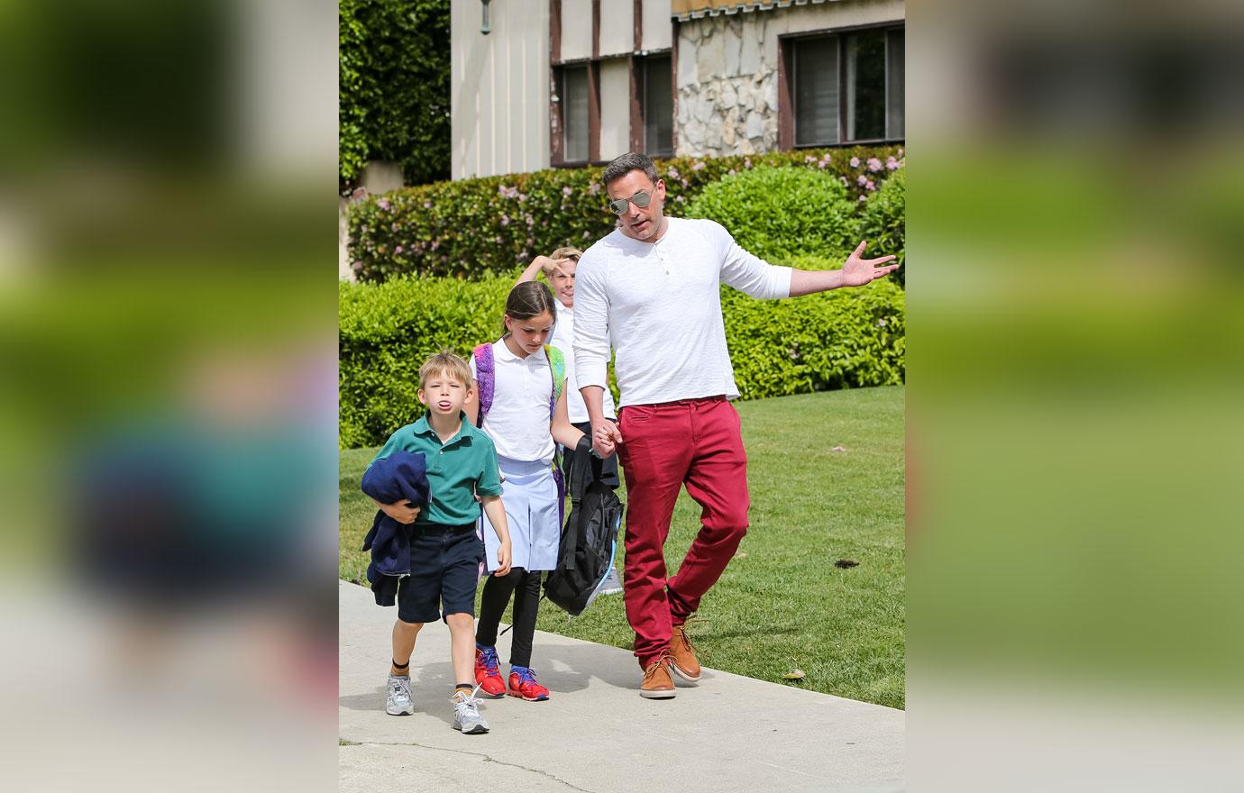 Ben Affleck with Kids