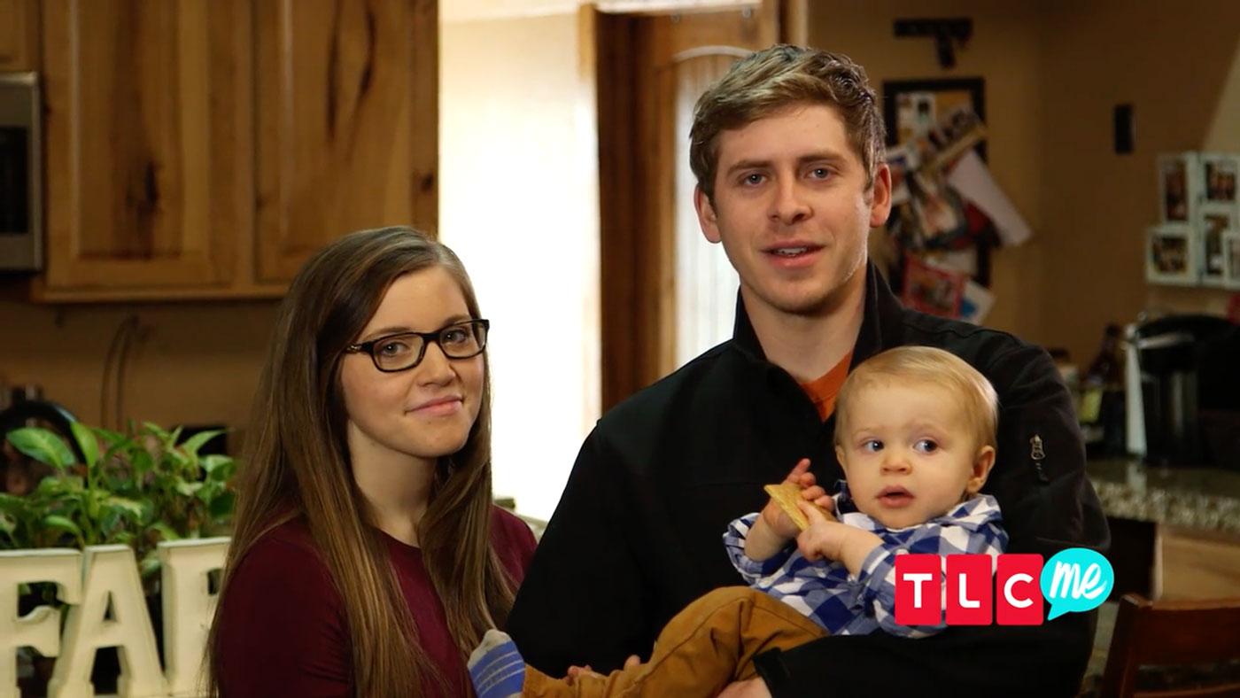 Joy-Anna Duggar husband Austin Forsyth baby Gideon