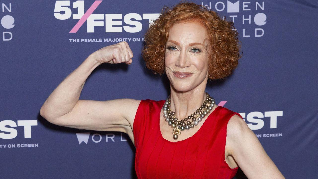 Image of Kathy Griffin reflected on her comedy career while preparing for her latest tour.