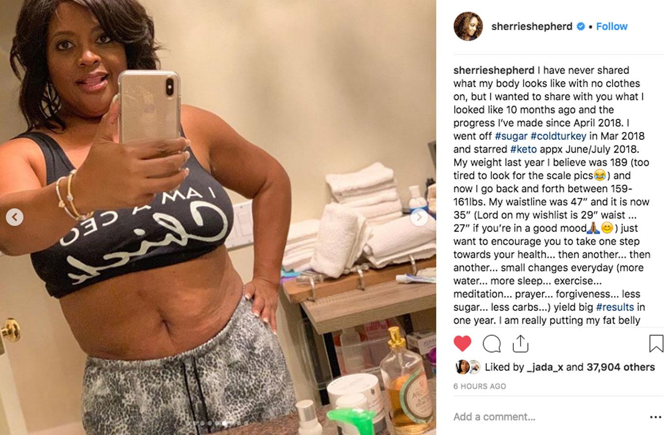 sherri shepherd keto diet