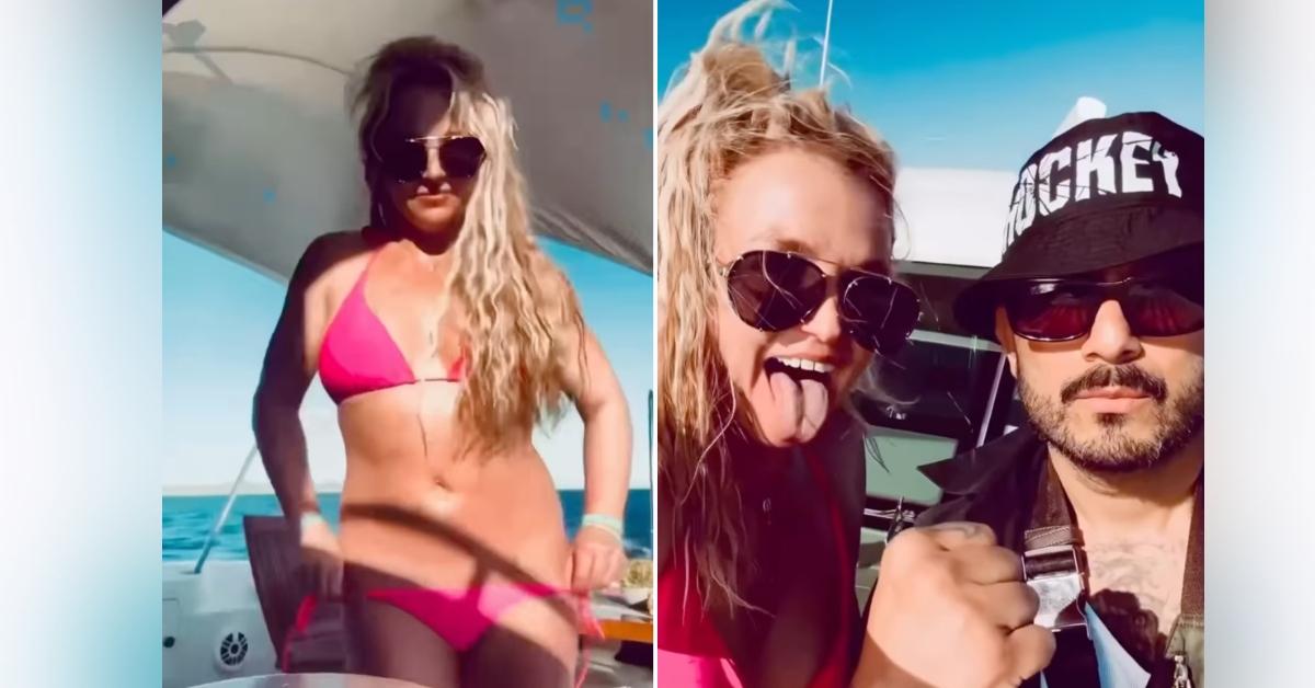 Photo of Britney Spears posted a new Instagram video alongside a Sam Asghari lookalike.