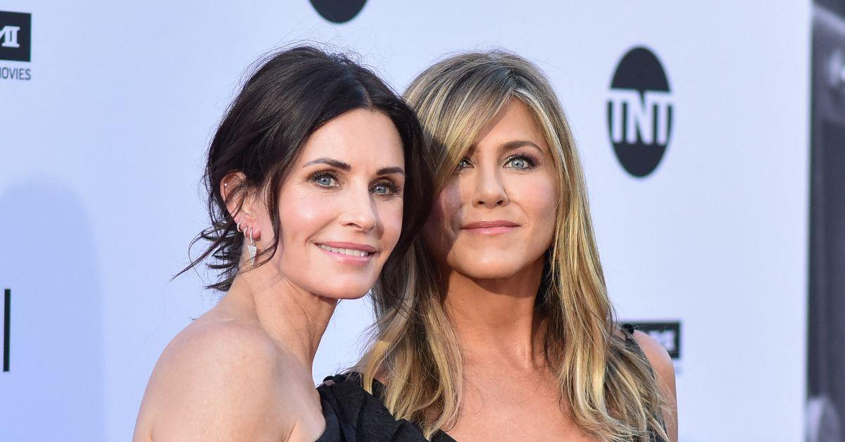 courteney cox friends jennifer aniston