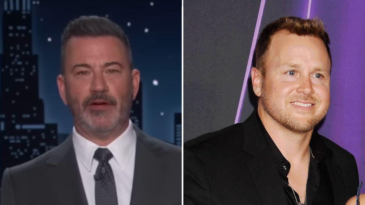 Photo of Jimmy Kimmel and Spencer Pratt.