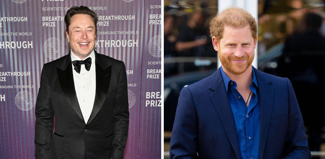 prince harry shades elon musk rise riots colombia