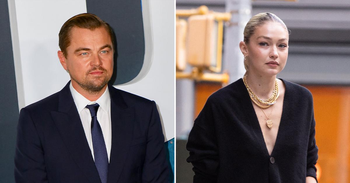 Leonardo DiCaprio & Gigi Hadid Hang Out At NYFW