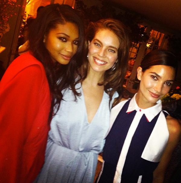 Emily Didonato Chanel Iman Lily Aldridge