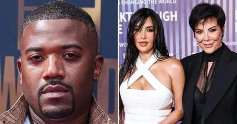 Photo of Ray J, Kim Kardashian and Kris Jenner