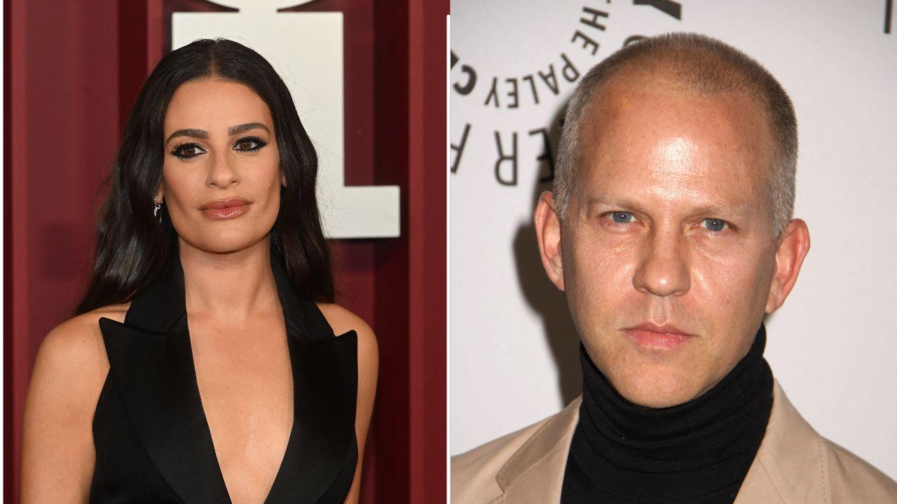 Image of Lea Michele and Ryan Murphy