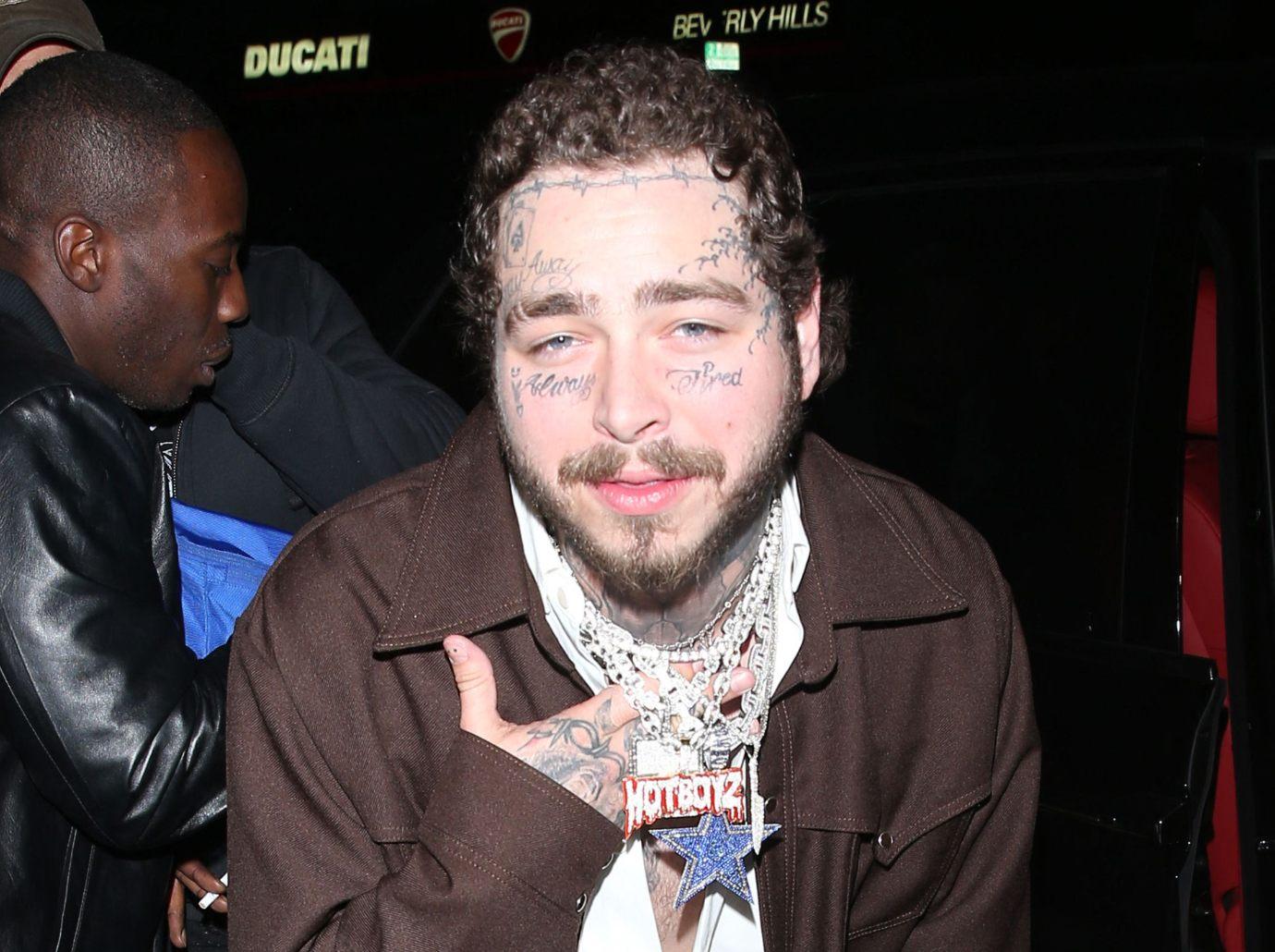 post malone cry drink every night mask loneliness