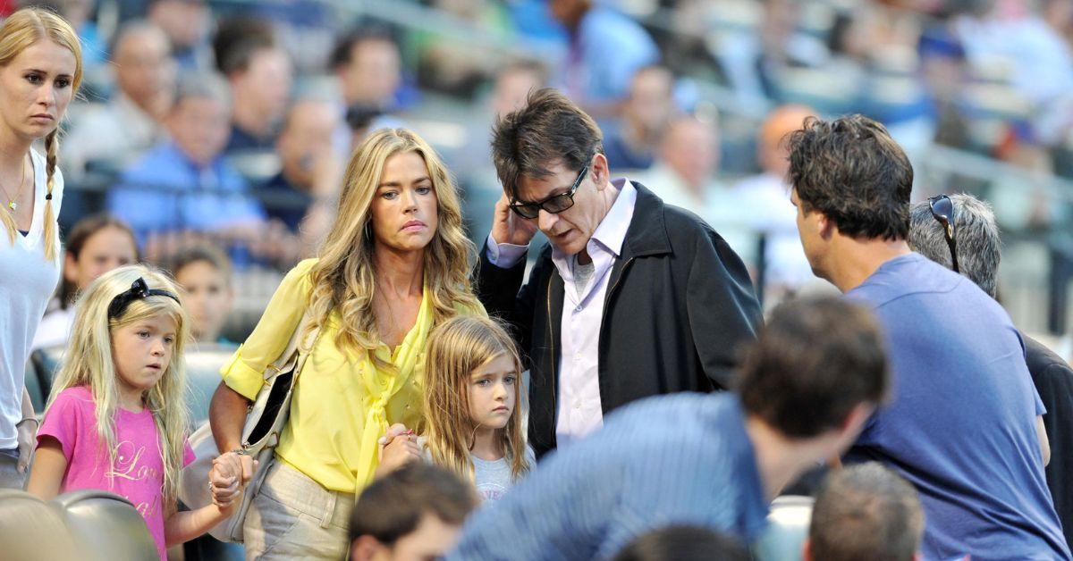 Photo of Denise Richards and Charlie Sheen