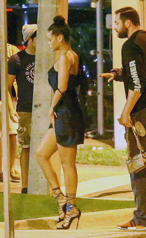 Rihanna &amp; Drake Enjoy A Night Out In Miami