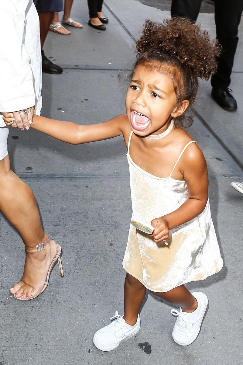 Kim Kardashian and Nori West visit NYC Elite Gymnastics