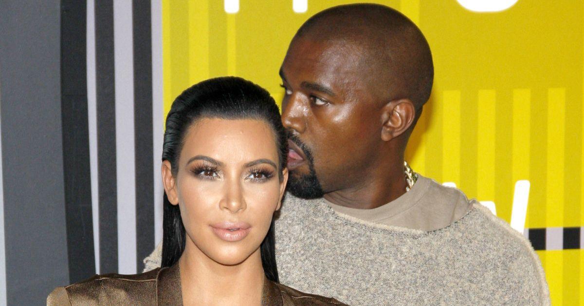 Image of Kim Kardashian and Kanye West share four kids.