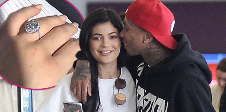 Kylie jenner engagement on sale ring