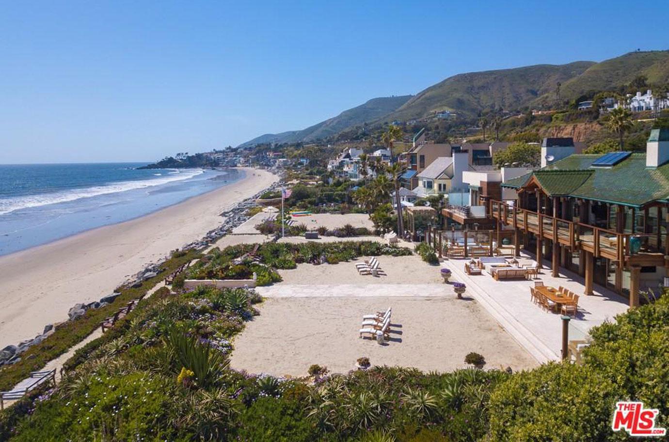 Inside Pierce Brosnan's Beachfront Mansion In Malibu