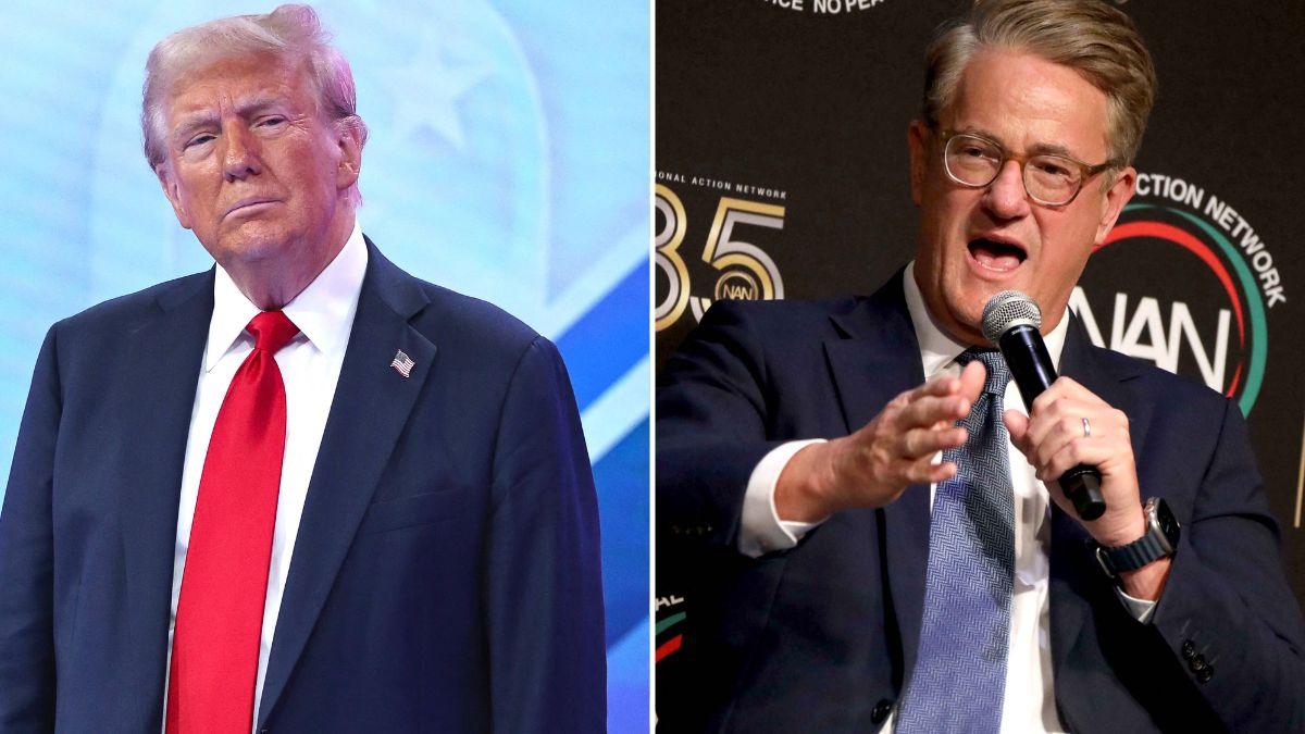 Photo of Donald Trump lashed out at Joe Scarborough on Truth Social.