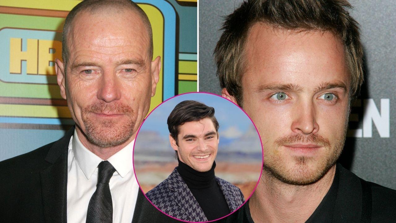 Image of Bryan Cranston, RJ Mitte and Aaron Paul