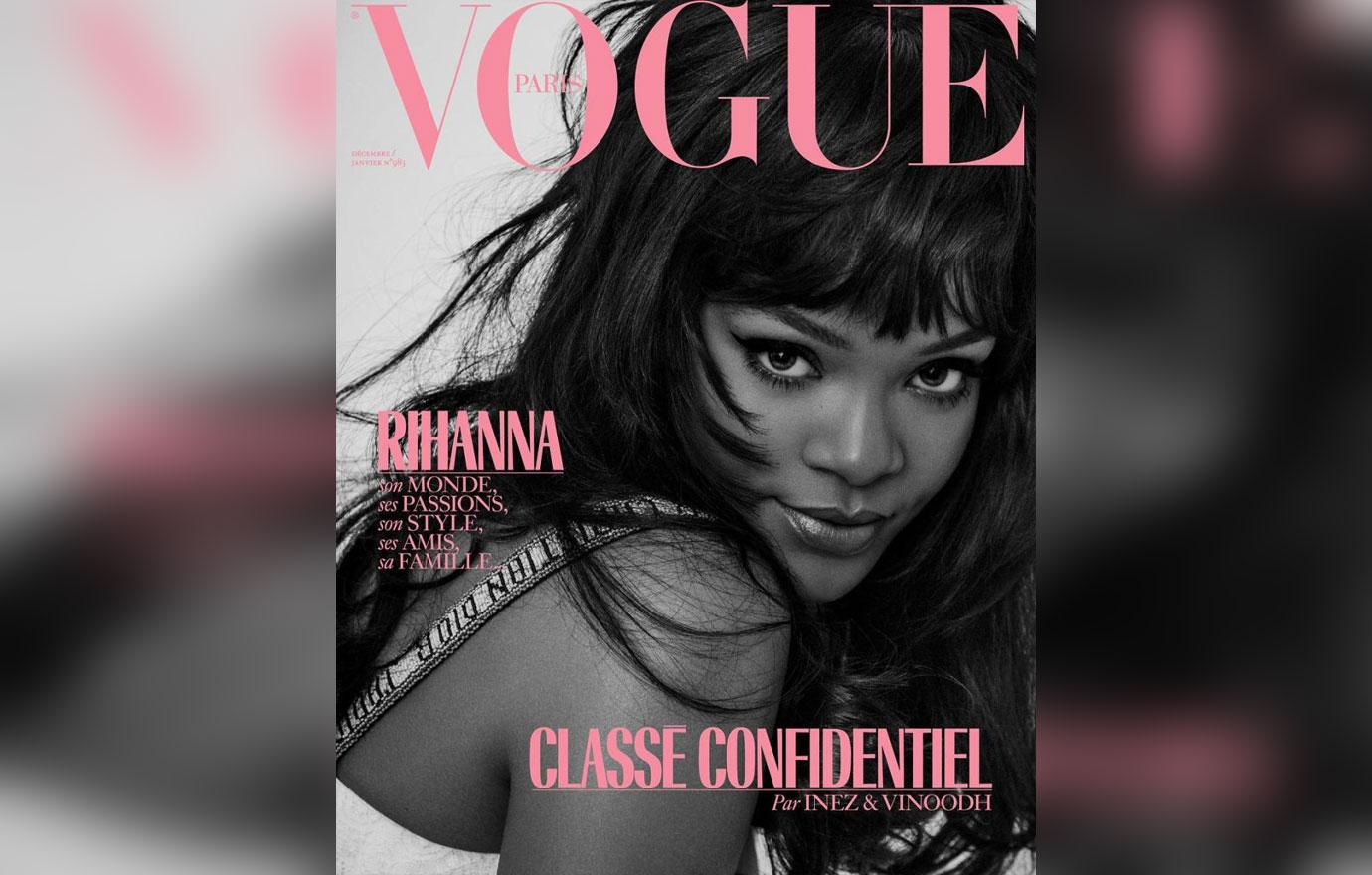 Rihanna December Vogue Cover