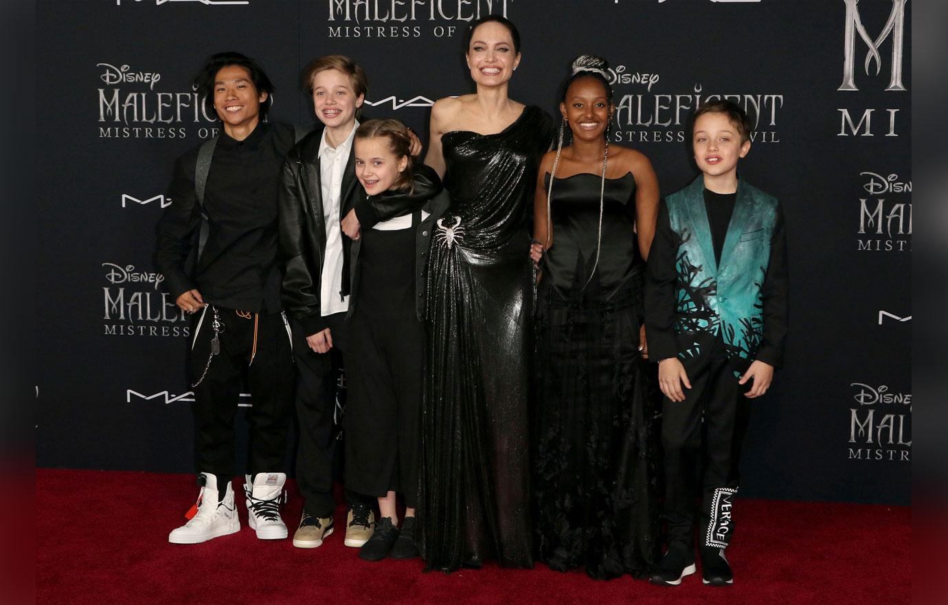 Angelina Jolie Kids Premiere