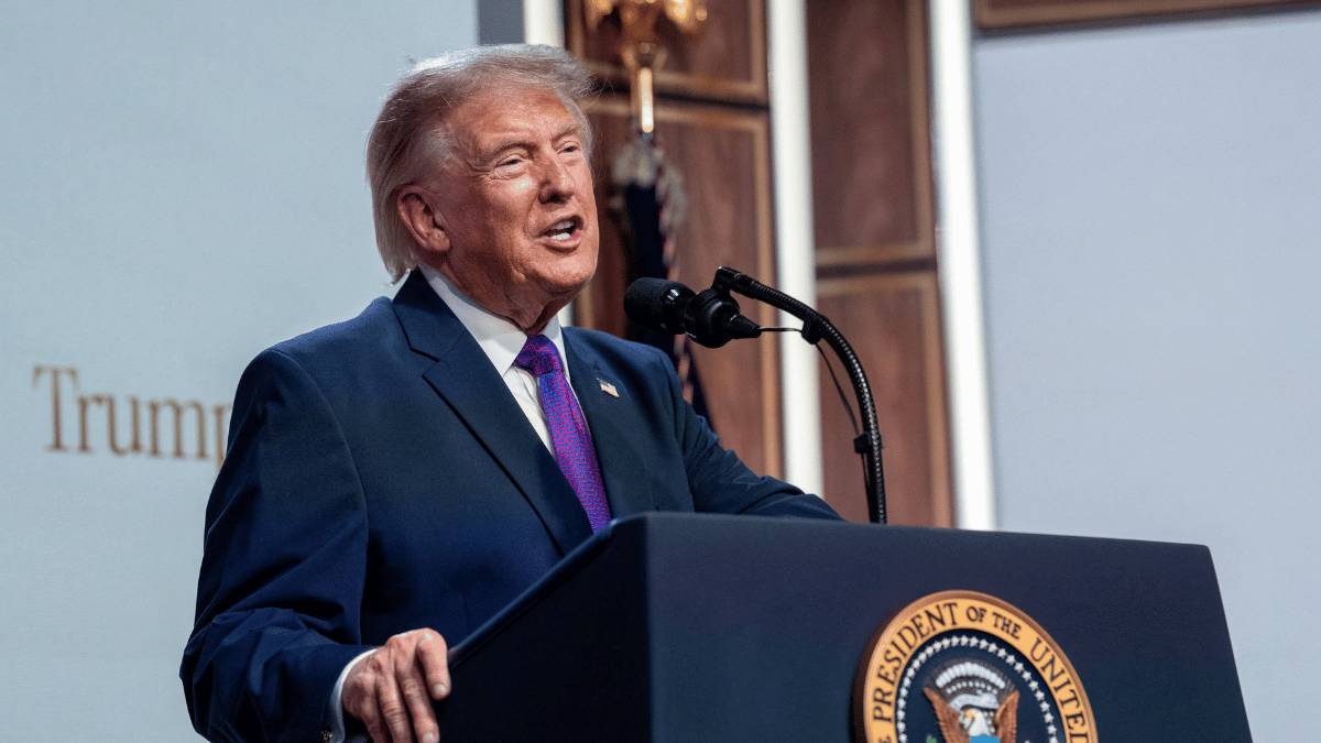 Image of Donald Trump was slammed for throwing a 'tantrum' during his interview.