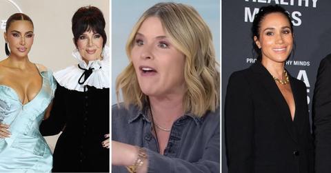 Photo of Kim Kardashian, Kris Jenner, Jenna Bush Hager and Meghan Markle