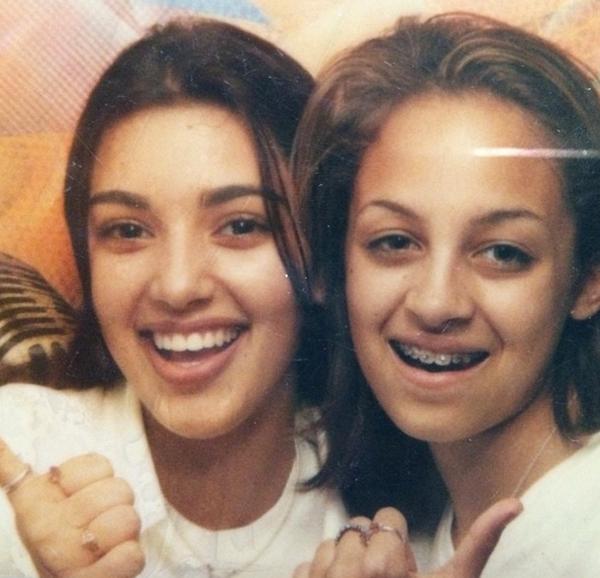 Kim kardashian nicole richie throwback pic